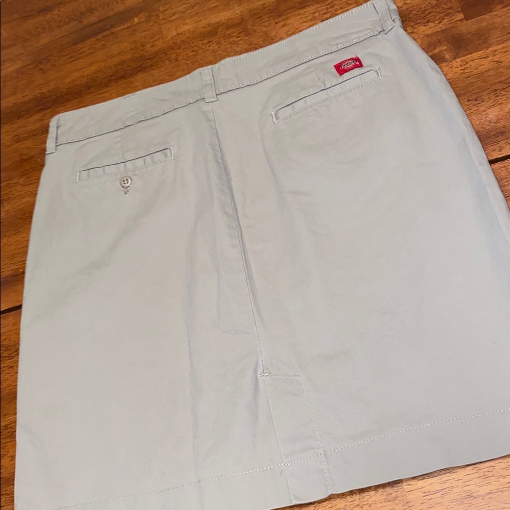 Dickies khaki midi skirt